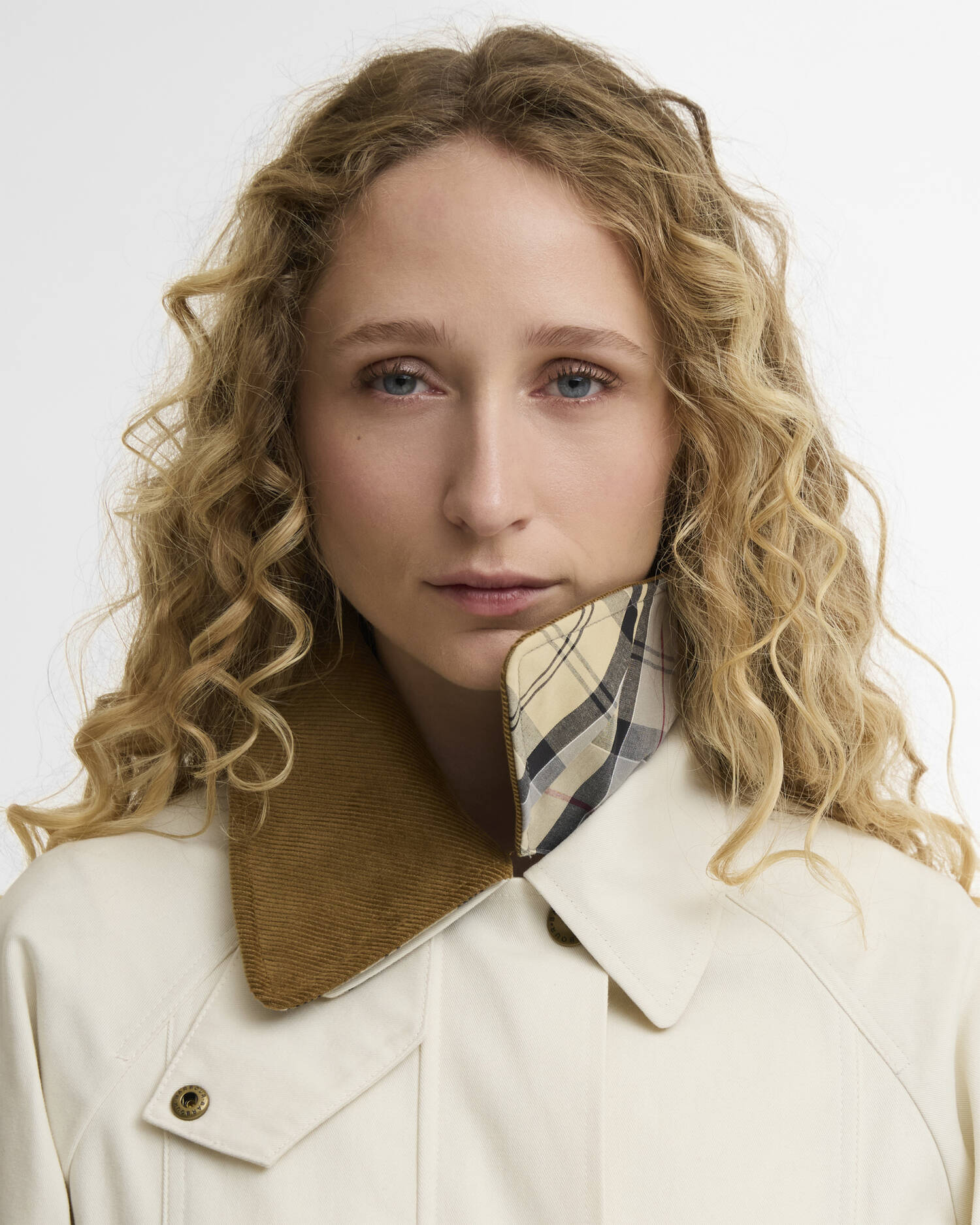 Cropped Beadnell Casual Jacket Light Pearl/Dress/Beige image number 3