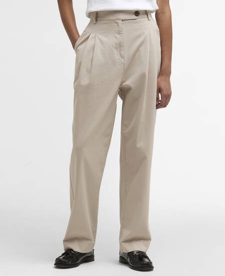 Verona Straight-Leg Trousers Mist