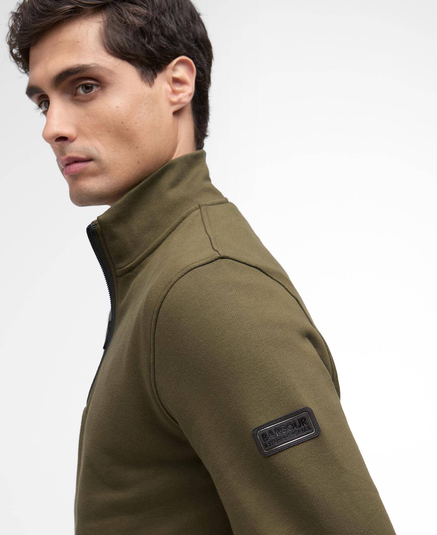 Pullover Rufforth Half-Zip Light Sage image number 3