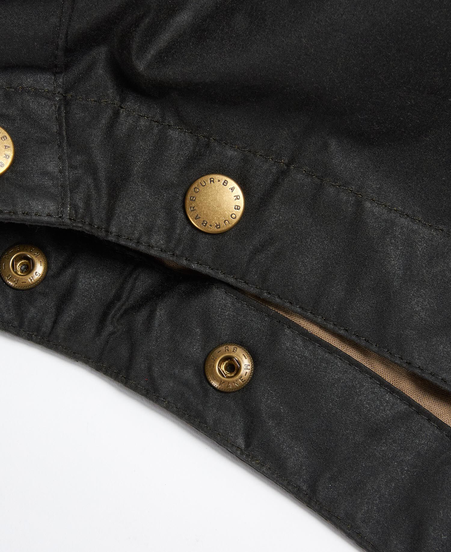 Lightweight Waxed Hood Dark Olive