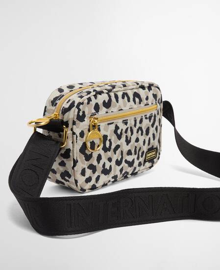 Borsa a tracolla mini Boulevard Jasmine Leopard