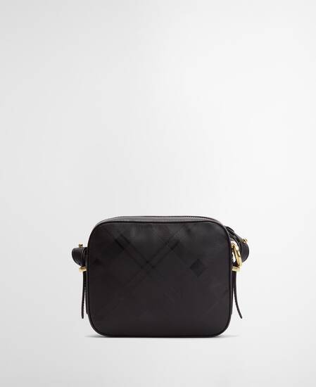 Ledertasche Daphne Crossbody Black/ Deboss Tartan
