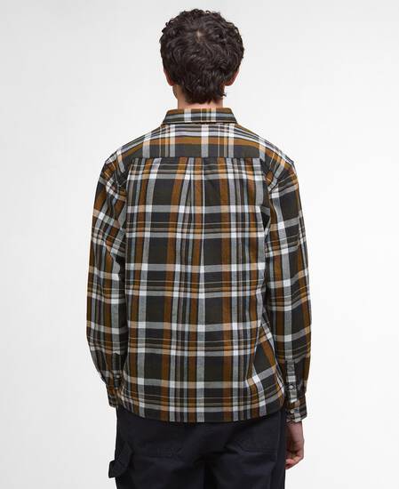 Hanley Relaxed Long-Sleeved Shirt Olive Hanley Relaxed Long-Sleeved Shirt Olive
