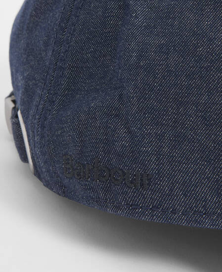 Barbour x ARKET Kokos DryWax Denim Cap Hybrid Aero Denim