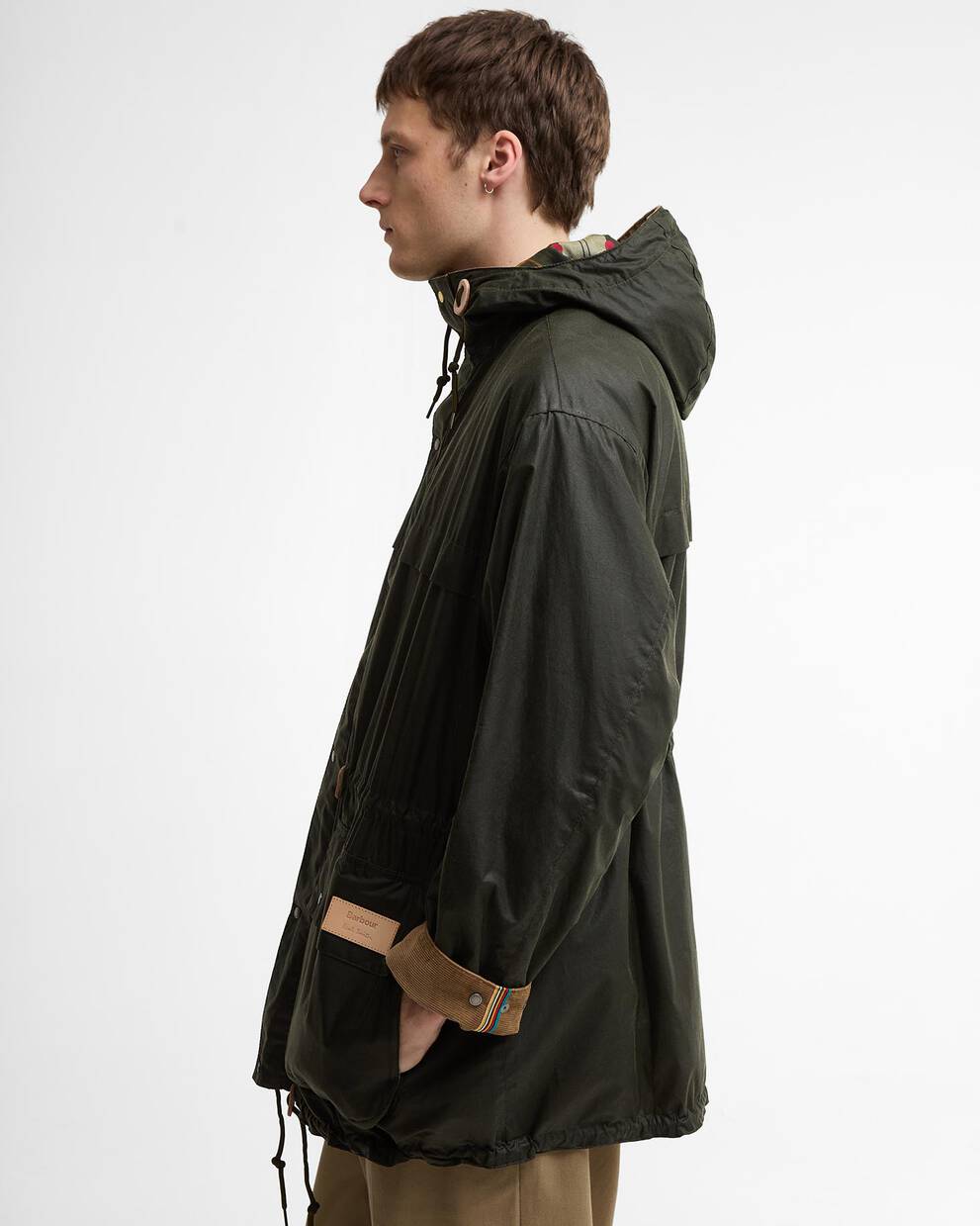 Paul Smith Loves Barbour Durham Waxed Jacket