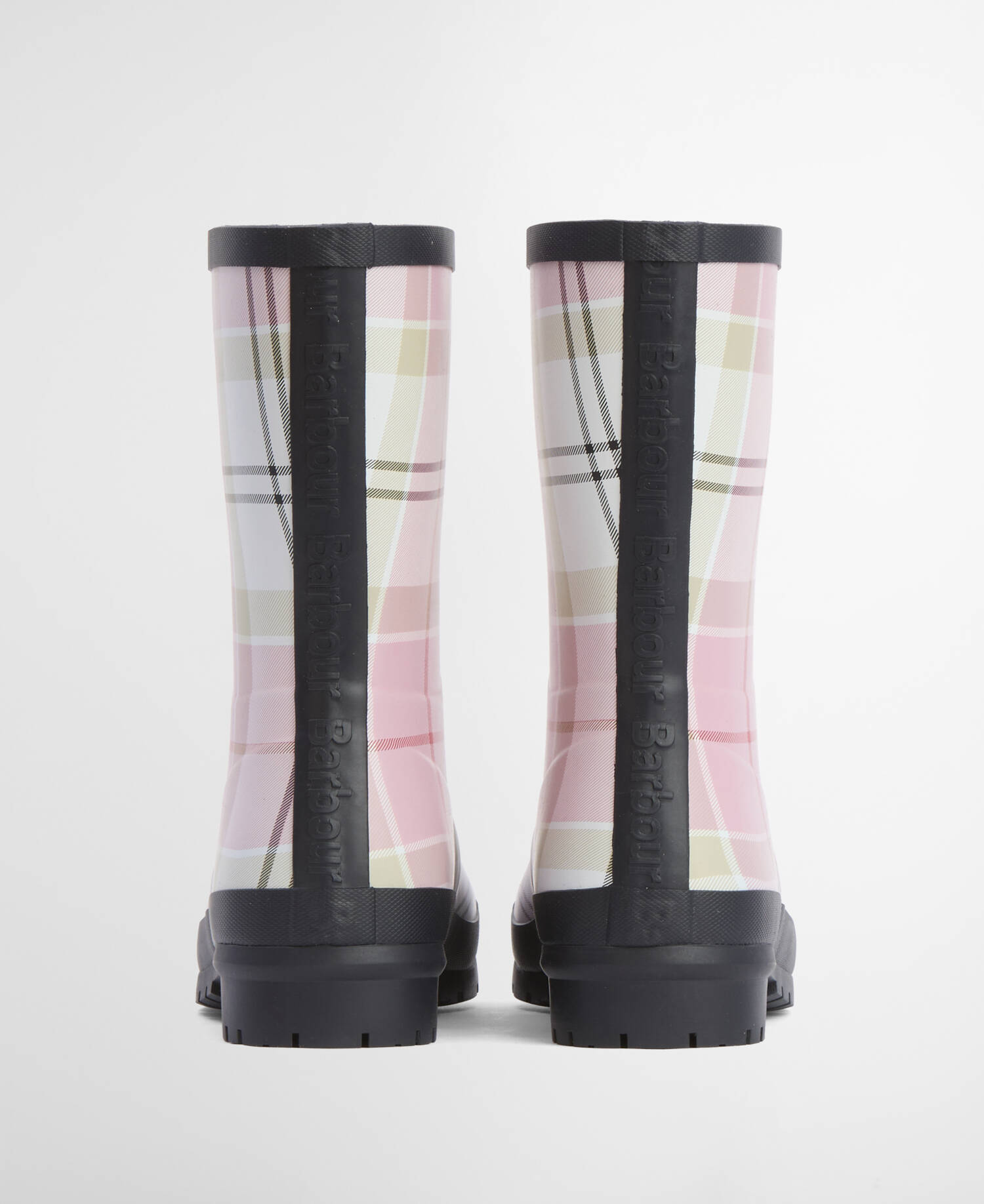 Banbury Wellington Boots Cherry Blossom Tartan image number 1