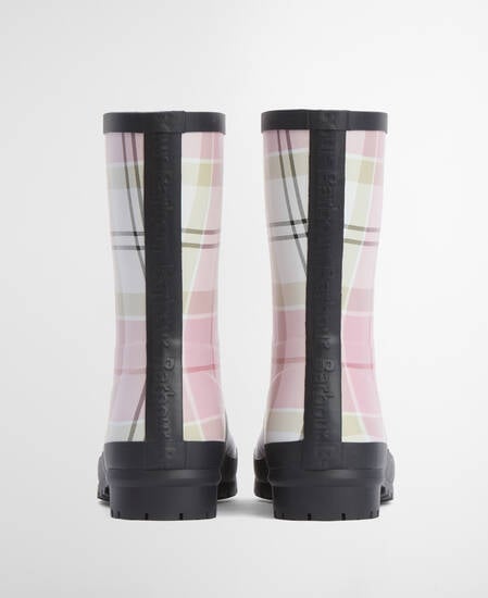 Banbury Wellington Boots Cherry Blossom Tartan