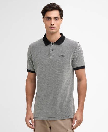 Poloshirt Halls Black