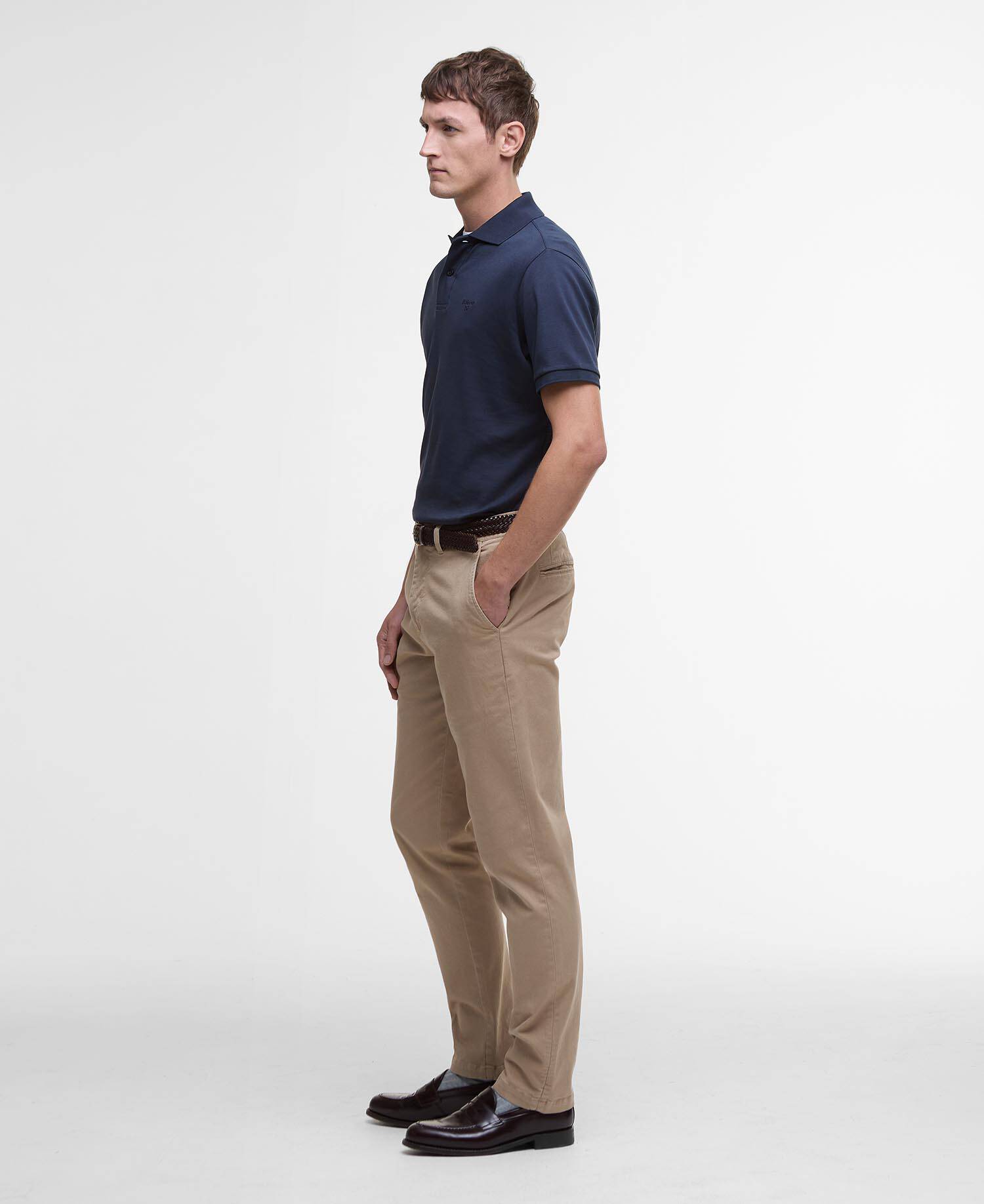 Hylton Short-Sleeved Polo Shirt Classic Navy image number 1