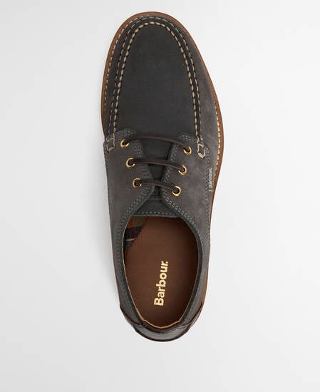 Aydon Derby Shoe Slate Grey Suede