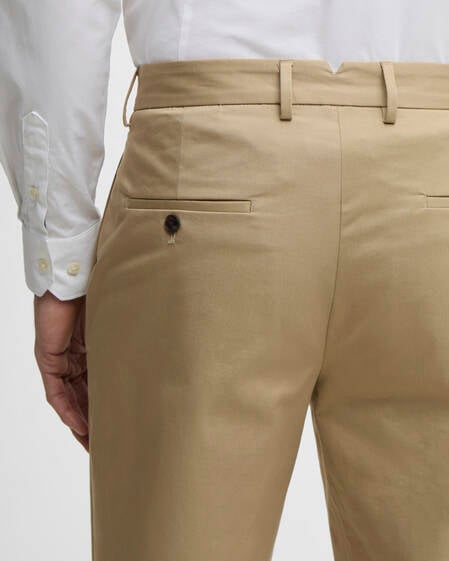 Bellamy Cotton Trouser Sand