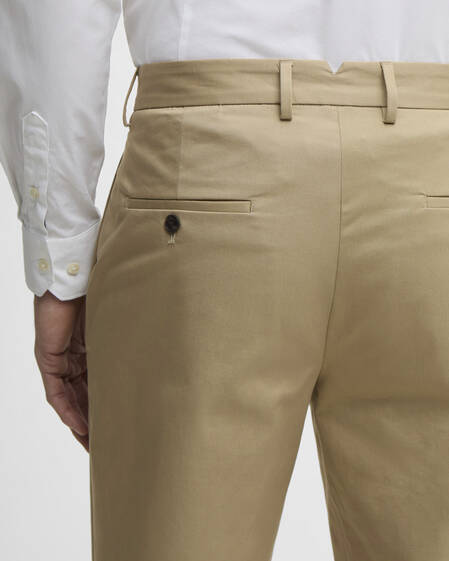 Bellamy Cotton Trouser Sand