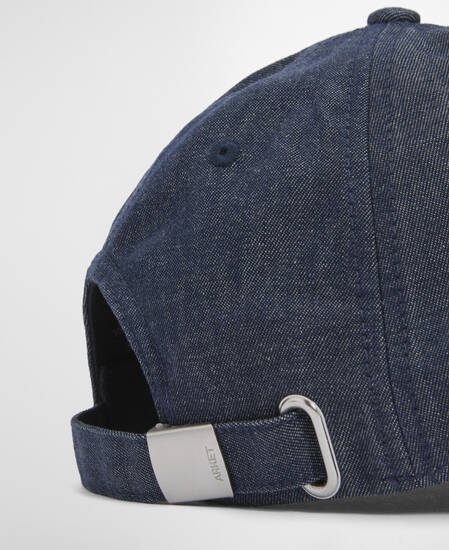 Barbour x ARKET Kokos DryWax Denim Cap Hybrid Aero Denim