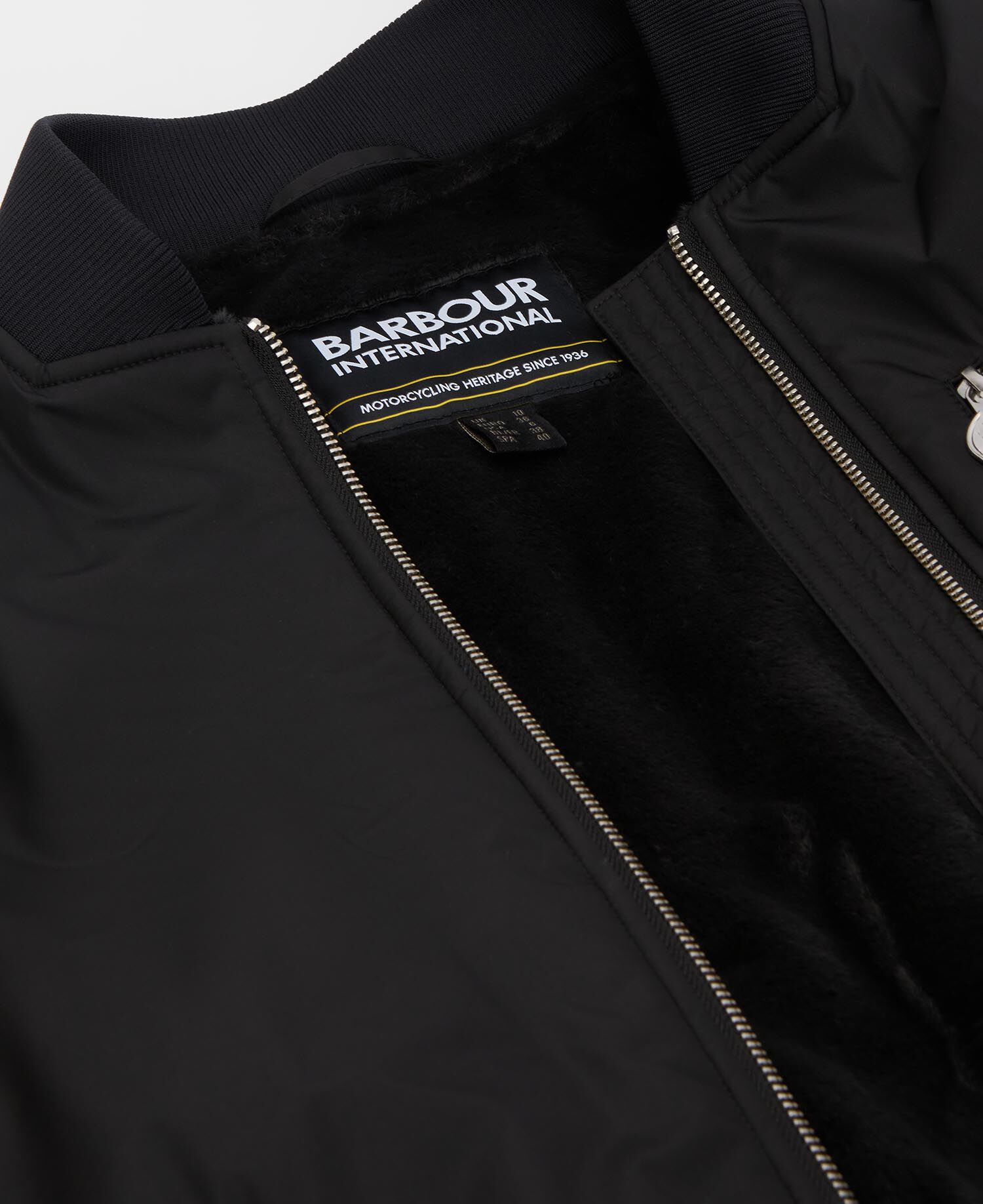 Kuala Showerproof Bomber Jacket Black