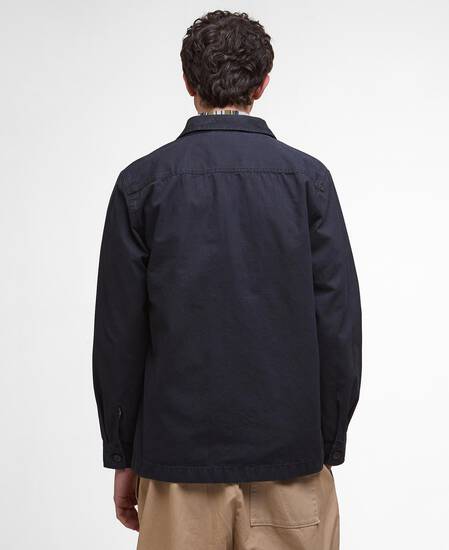 Harton Relaxed Overshirt Dark Navy