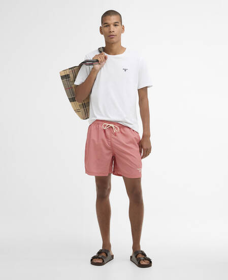 Shell Swim Shorts Red