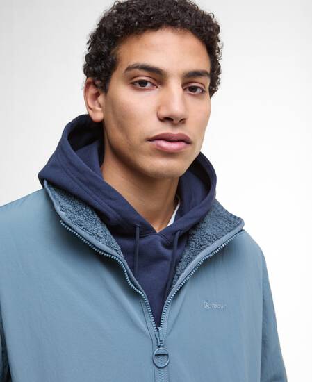 Reversible Fleece Blue Stone