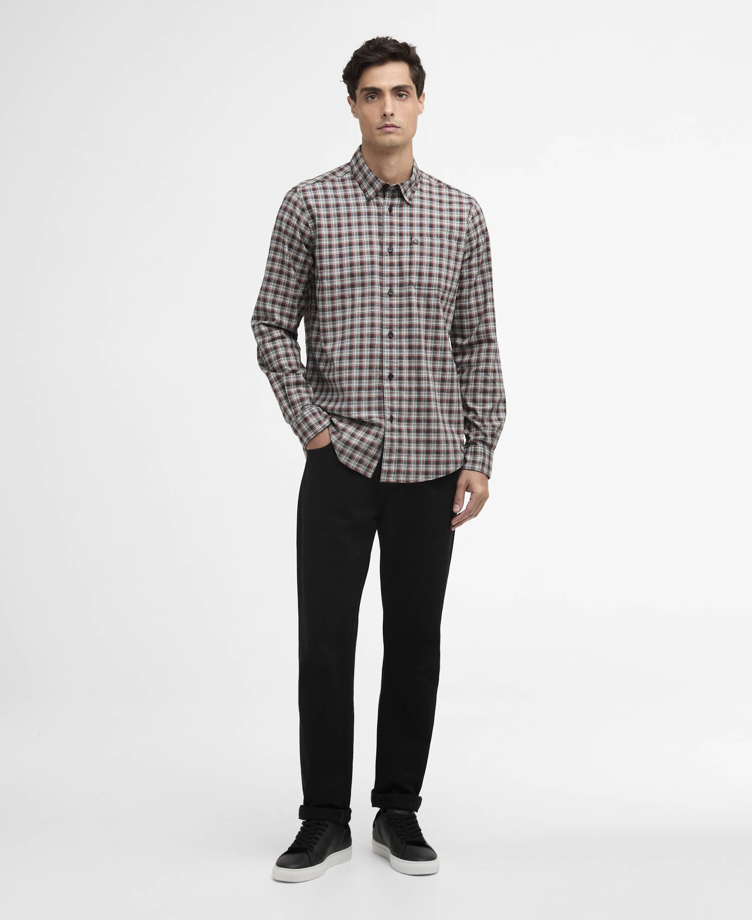 Camicia a quadri Peregrine a maniche lunghe image number 1