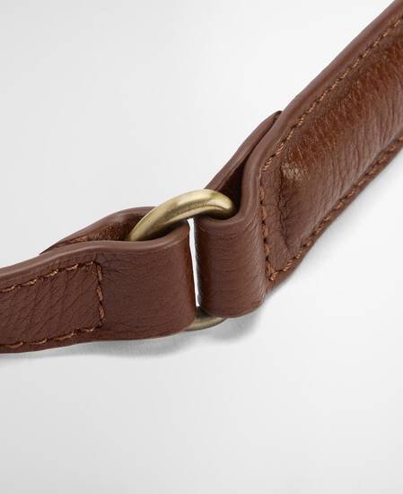 Daphne Leather Crossbody Bag Brown