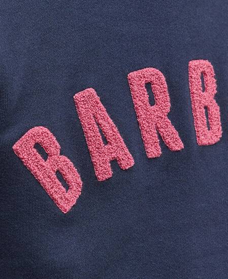 Prep Logo Sweatshirt Navy/Pink