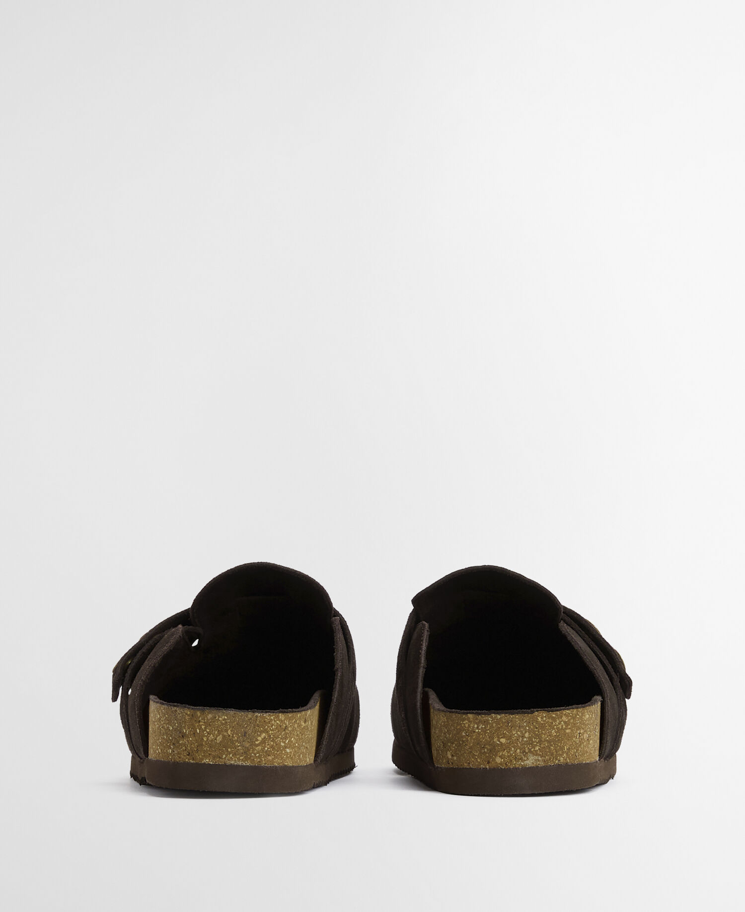 Wildlederpantoletten Bowman Choc Suede