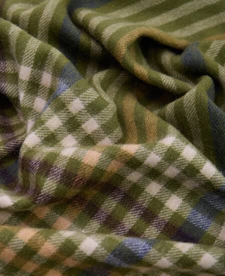 Sophia Lambswool Scarf Ancient Tartan