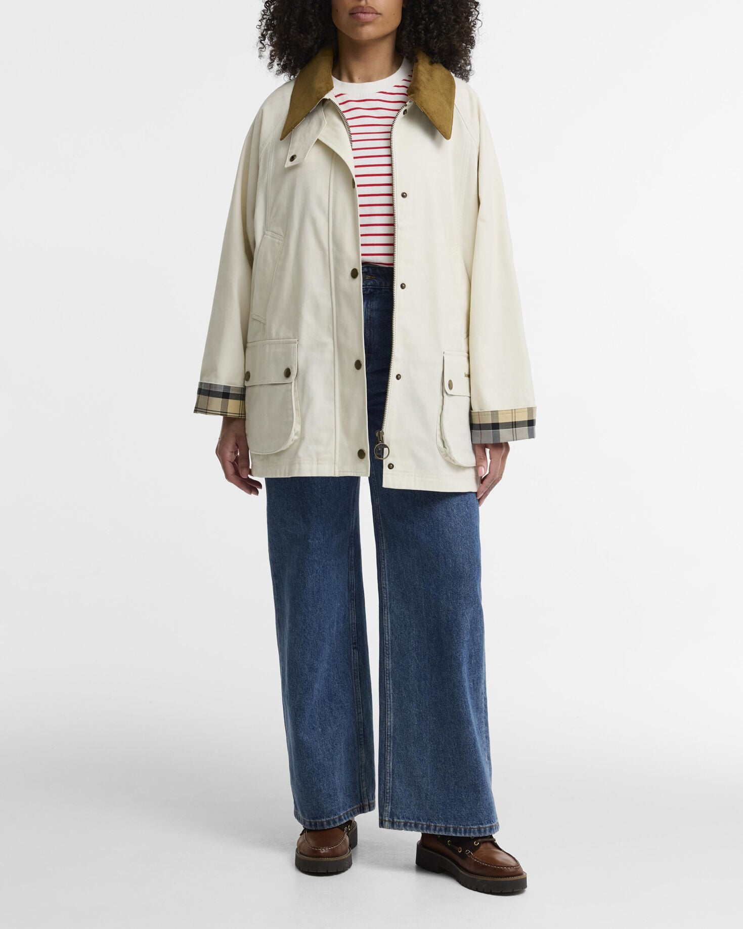 Modern Beadnell Plus-Size Casual Jacket Jasmine