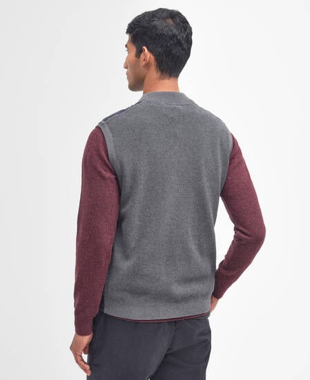 Essential Gilet Mid Grey