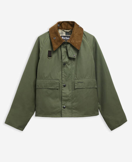 Spey Slim Waxed Jacket Light Moss