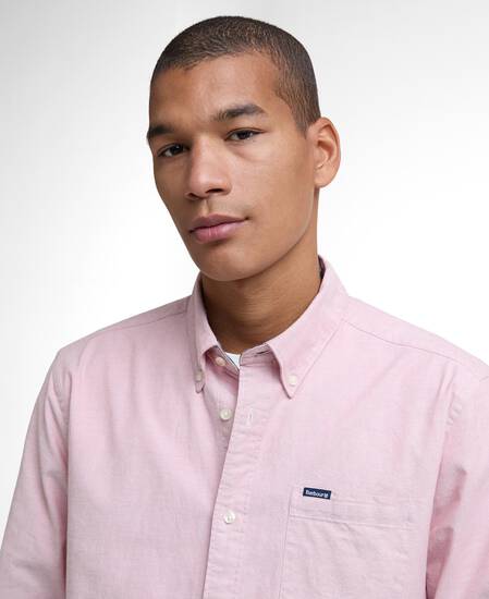 Marsden Tailored Long-Sleeved Shirt Earth Pink