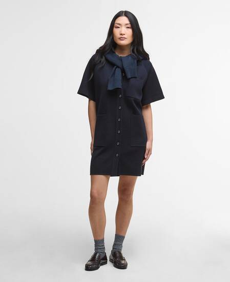 Abito midi in maglia Grace Navy