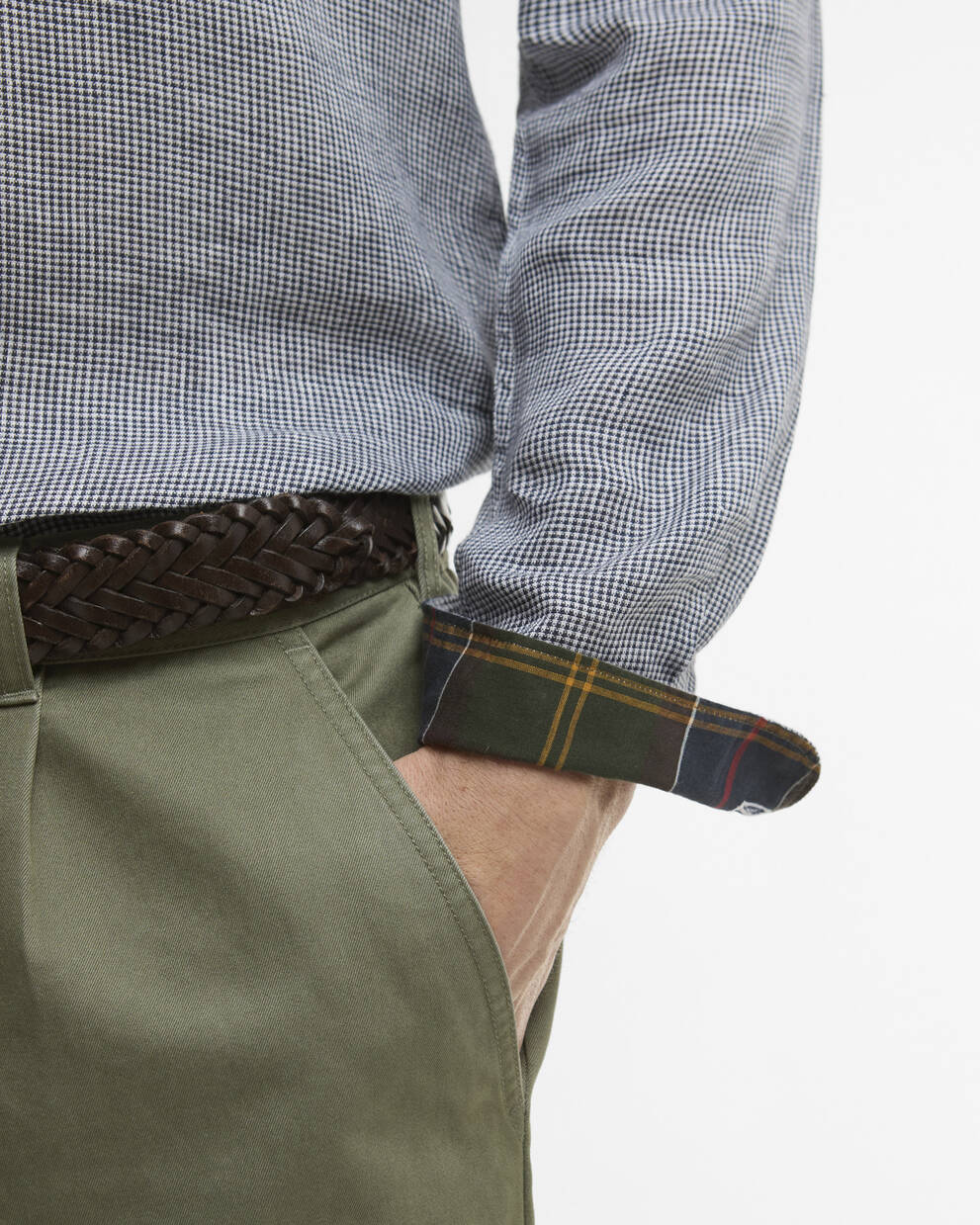 Camicia sartoriale di lino Linton