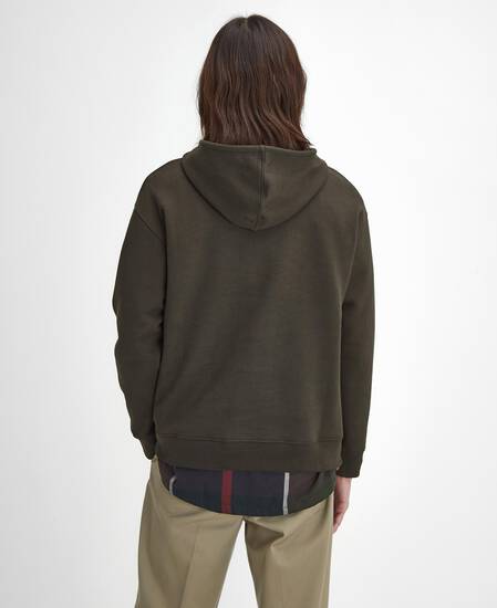 Brushed Nicholas Oversized Hoodie Sage