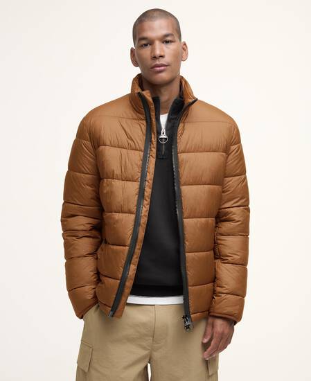 Offshore Quilted Jacket Umber