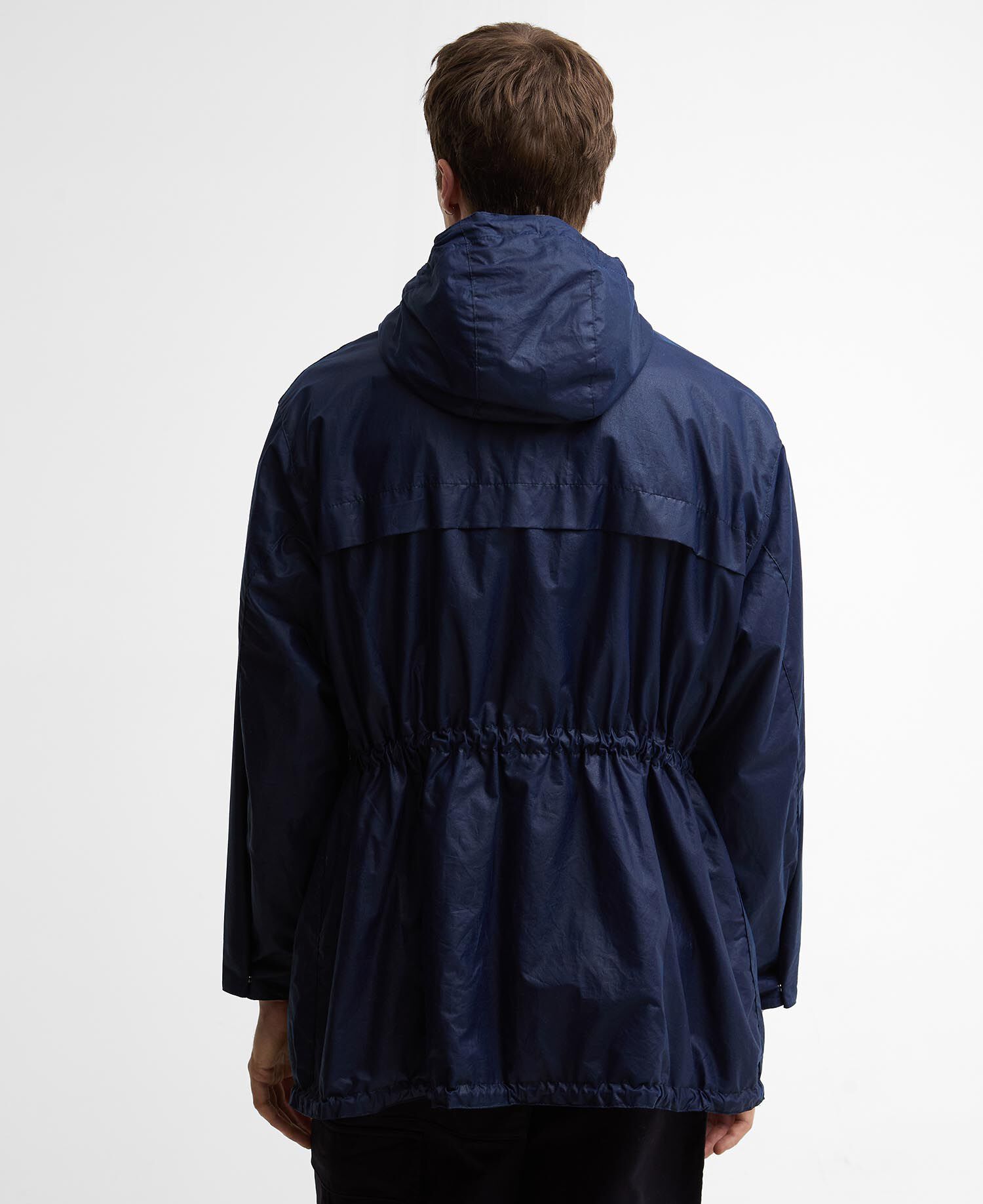 Paul Smith Loves Barbour Durham Waxed Jacket Regal Blue