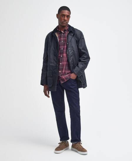 Bristol Waxed Jacket Classic Navy