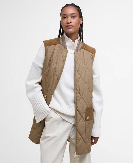 Gilet Lydia Military Brown/Ancient Tartan Gilet Lydia Military Brown/Ancient Tartan