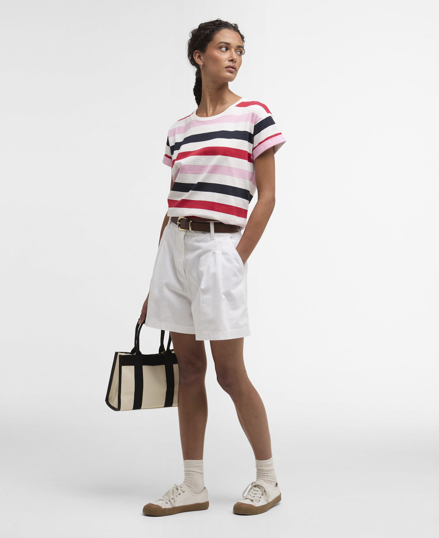 T-Shirt Lyndale Poppy Red Multi