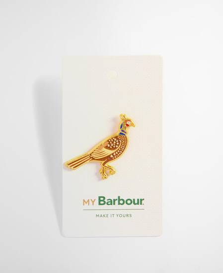 Barbour Pheasant Pin Badge Pheasant Barbour Pheasant Pin Badge Pheasant