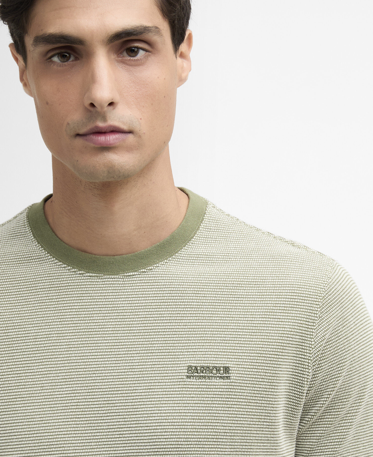 Halls Textured T-Shirt Burnt Olive