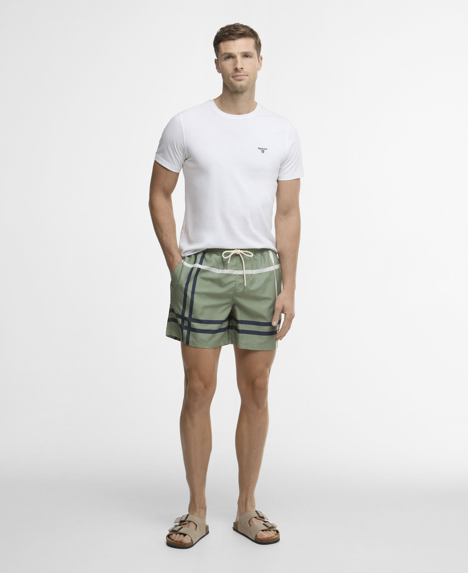 Twain Swim Shorts Laurel Green