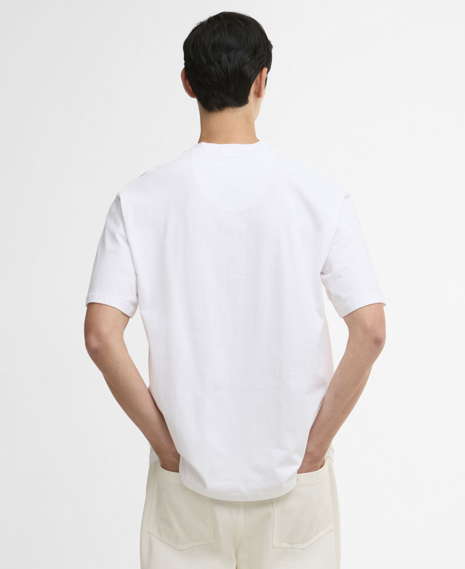 T-shirt oversize con stampa White
