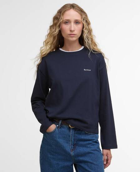 Lavensdale Long-Sleeved T-Shirt Navy