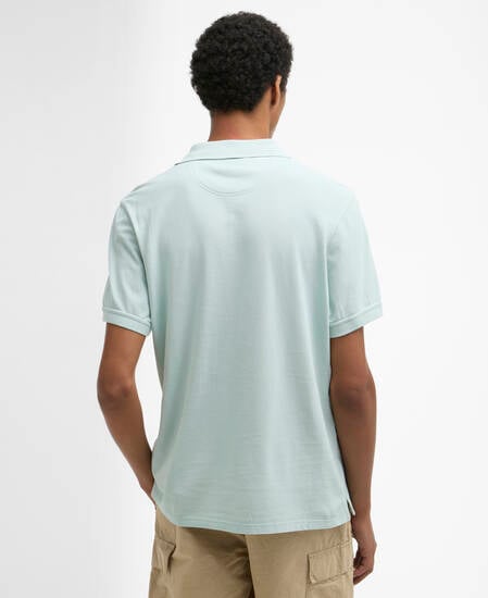 Comebe Tailored Polo Shirt Mint Blue