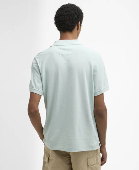 Comebe Tailored Polo Shirt Mint Blue