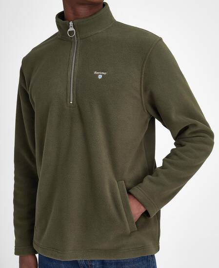 Essentials Half-Zip Fleece Mid Olive