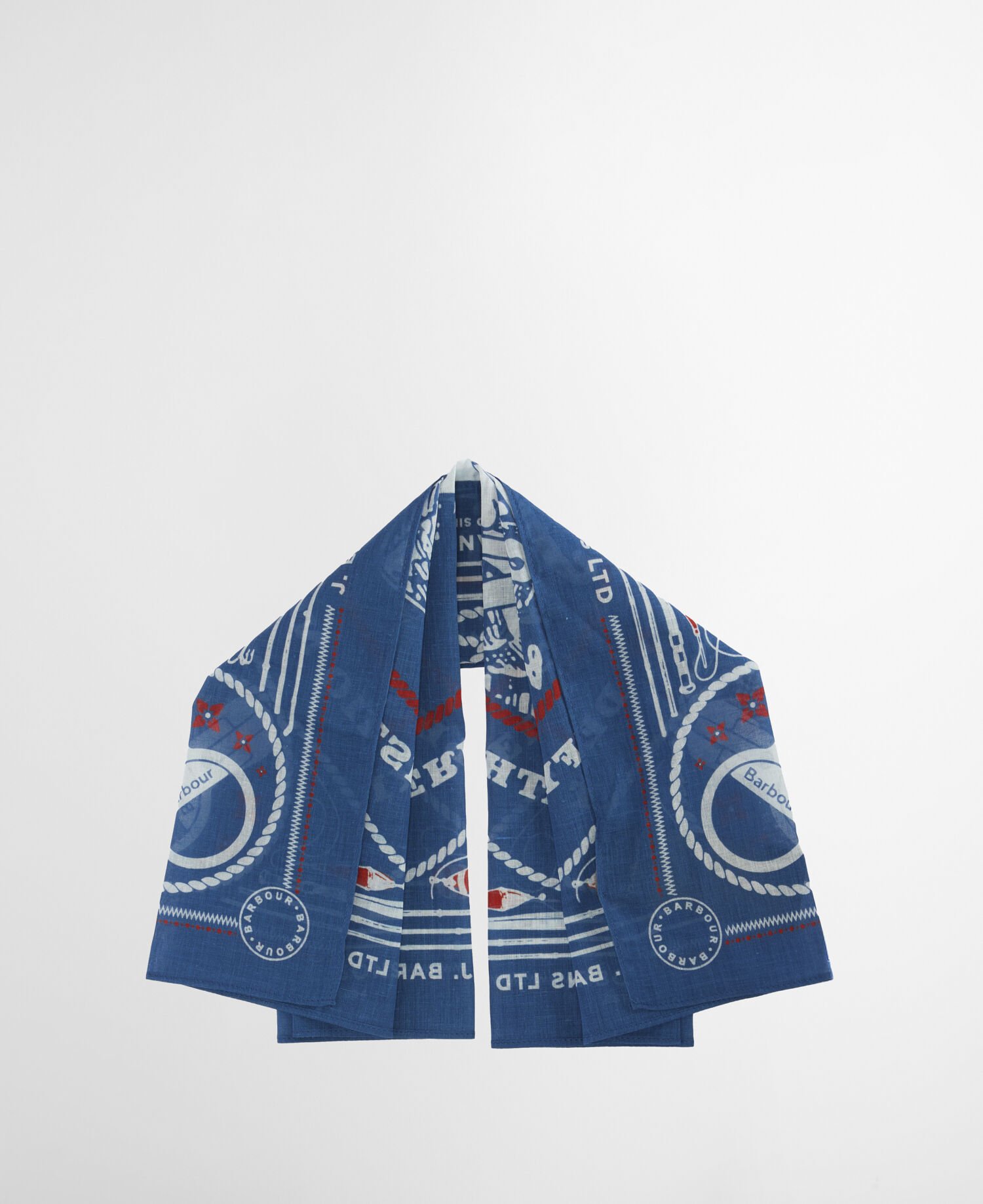 Heritage Bandana Sailboat Blue