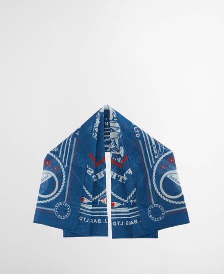 Bandana Heritage Sailboat Blue