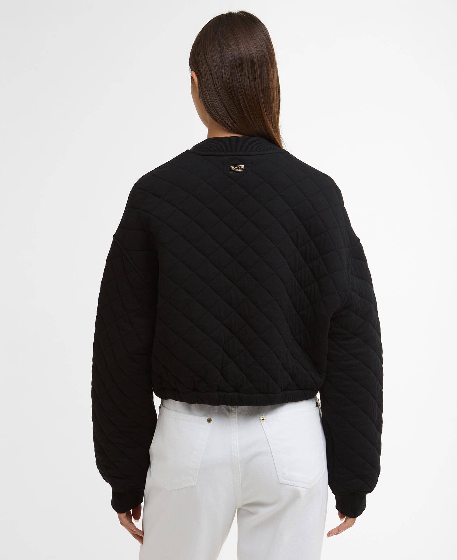 Katya Sweat Bomber Black image number 2