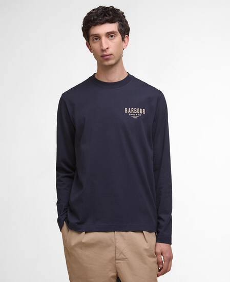 Redford Long-Sleeved T-Shirt Dark Navy